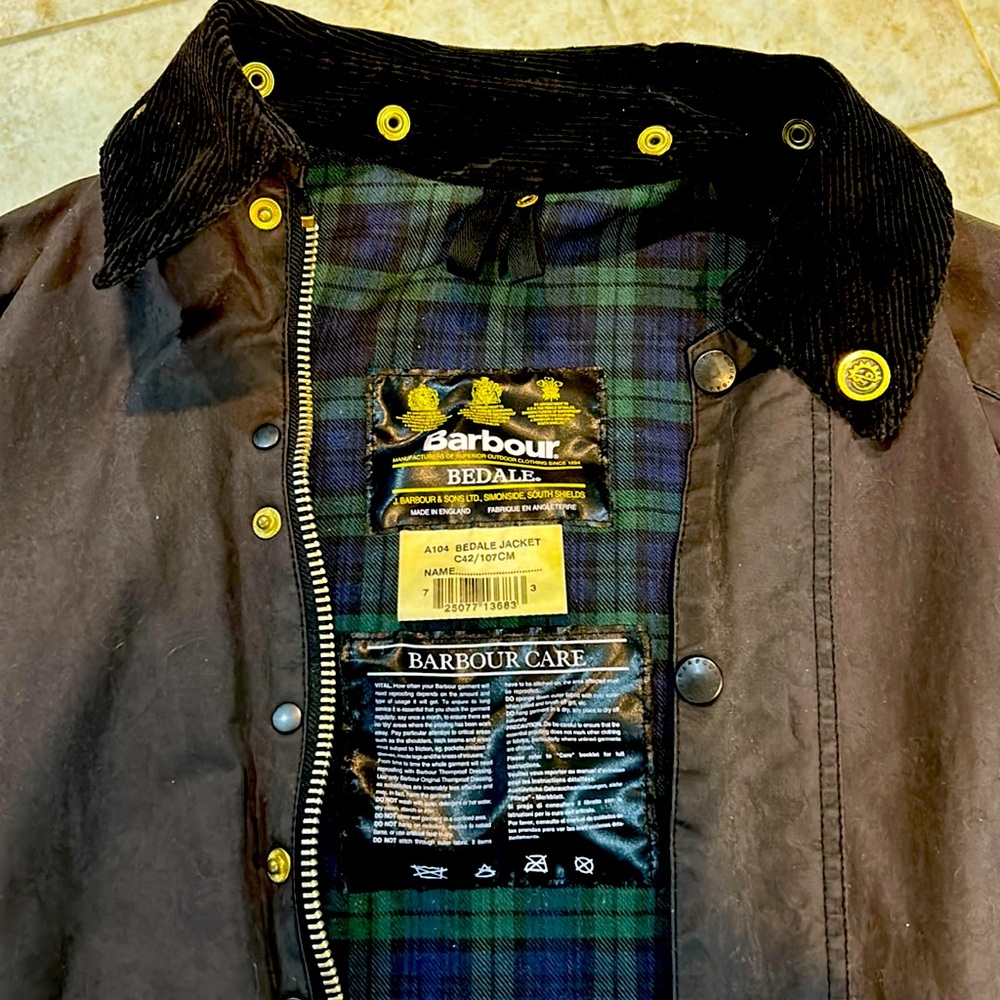 Barbour Bedale Jacket C42/107CM